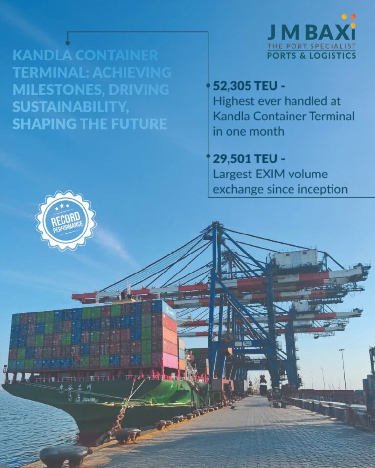 KICT achieves a record-breaking 52,305 TEU handled in just one month