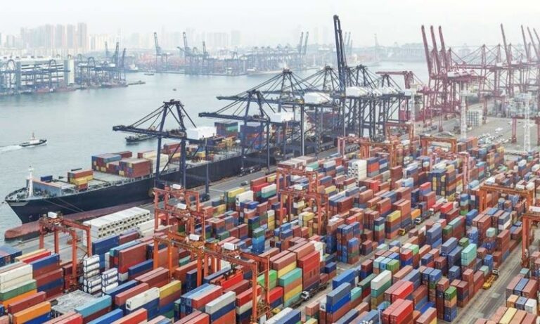 Container volumes at major ports up 11%